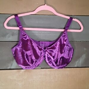 Super Sexy Curvation Maroon Tiger 38DD Sexy Strap Front Unpadded Underwire  Bra